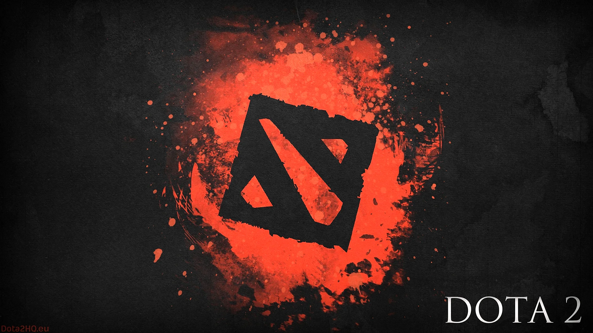 Dota 2 Logo Wallpaper