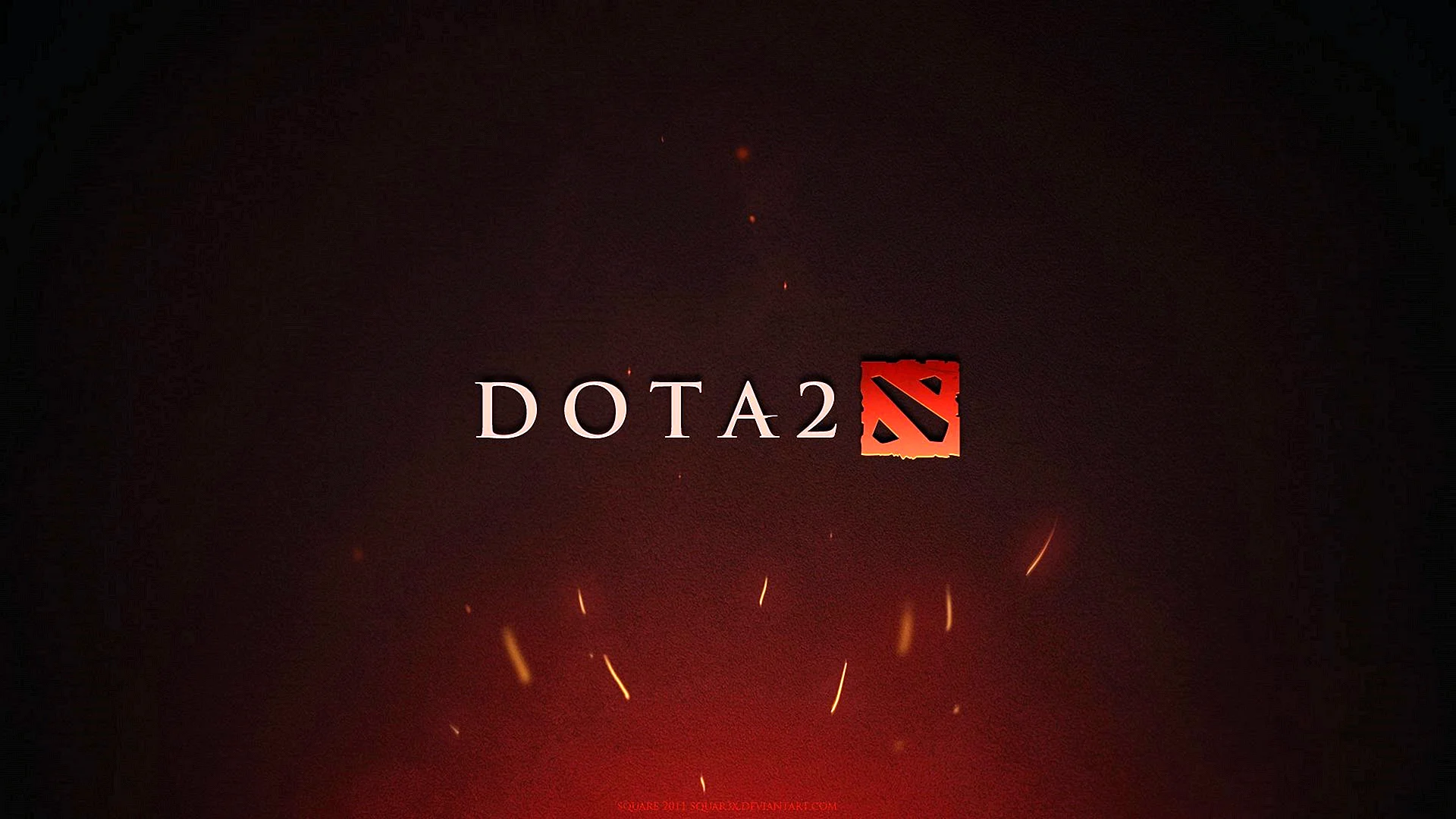 Dota 2 Logo Wallpaper