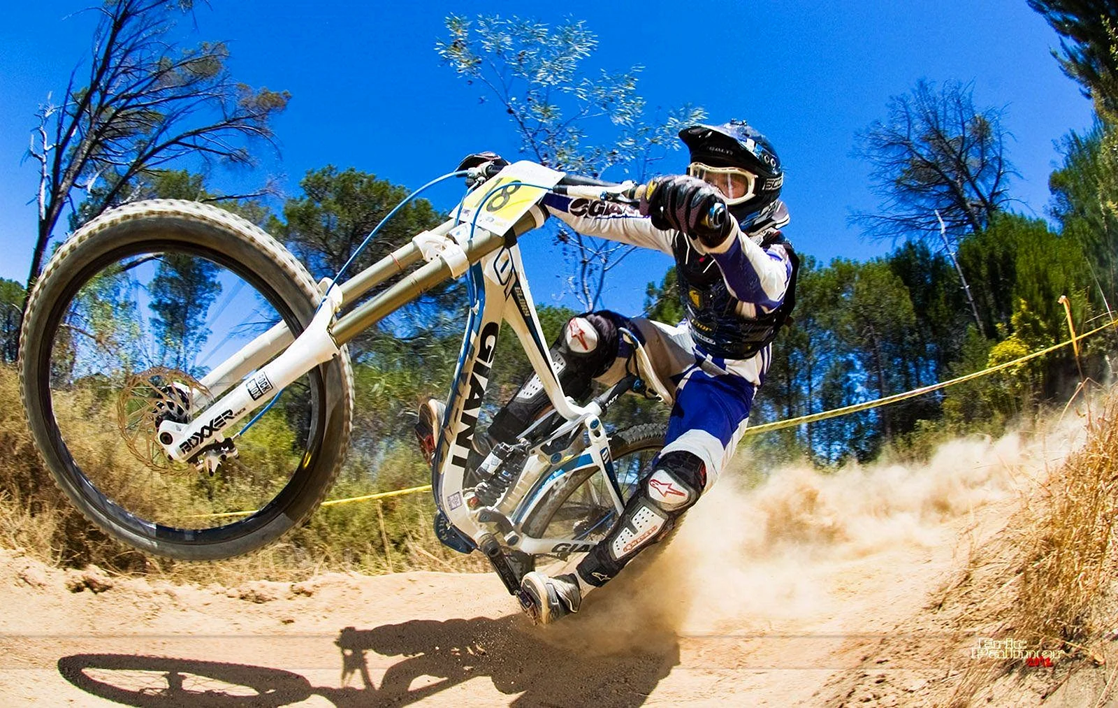 Downhill Mountain Bike Wallpaper