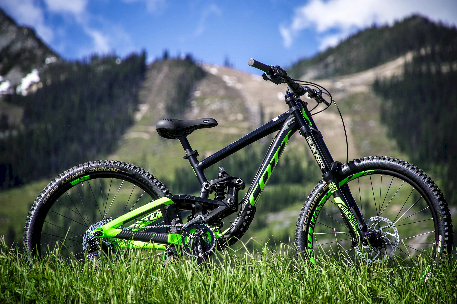 Downhill Mountain Bike Wallpaper