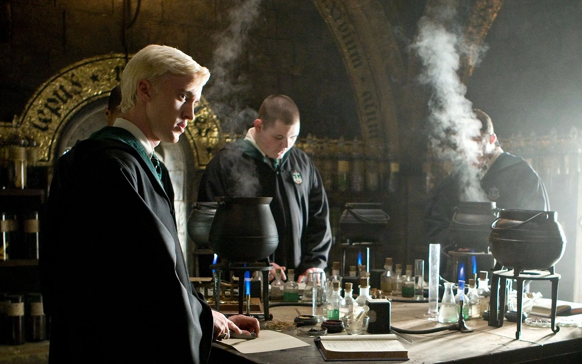 Draco Malfoy Scenes Wallpaper