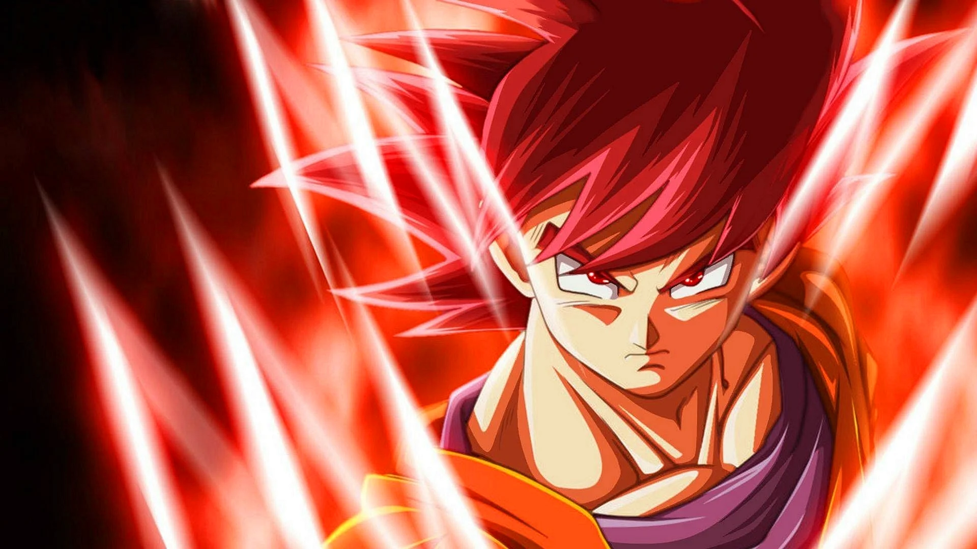 Dragon Ball Super Saiyan God Wallpaper