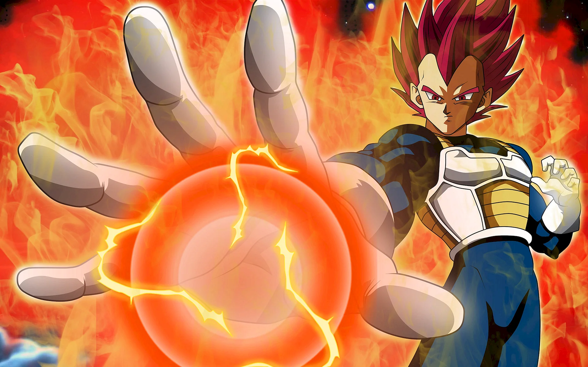 Dragon Ball Super Saiyan God Wallpaper