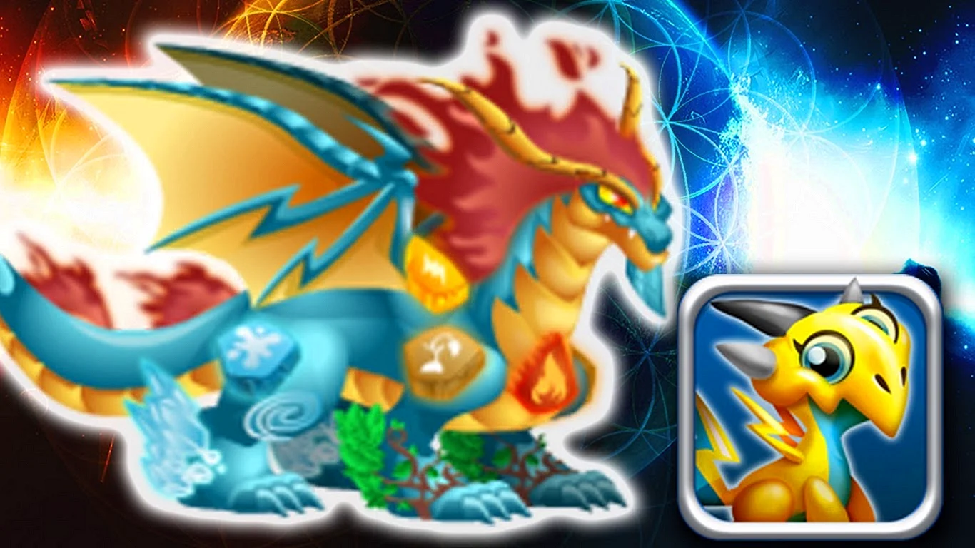 Dragon City Element Wallpaper