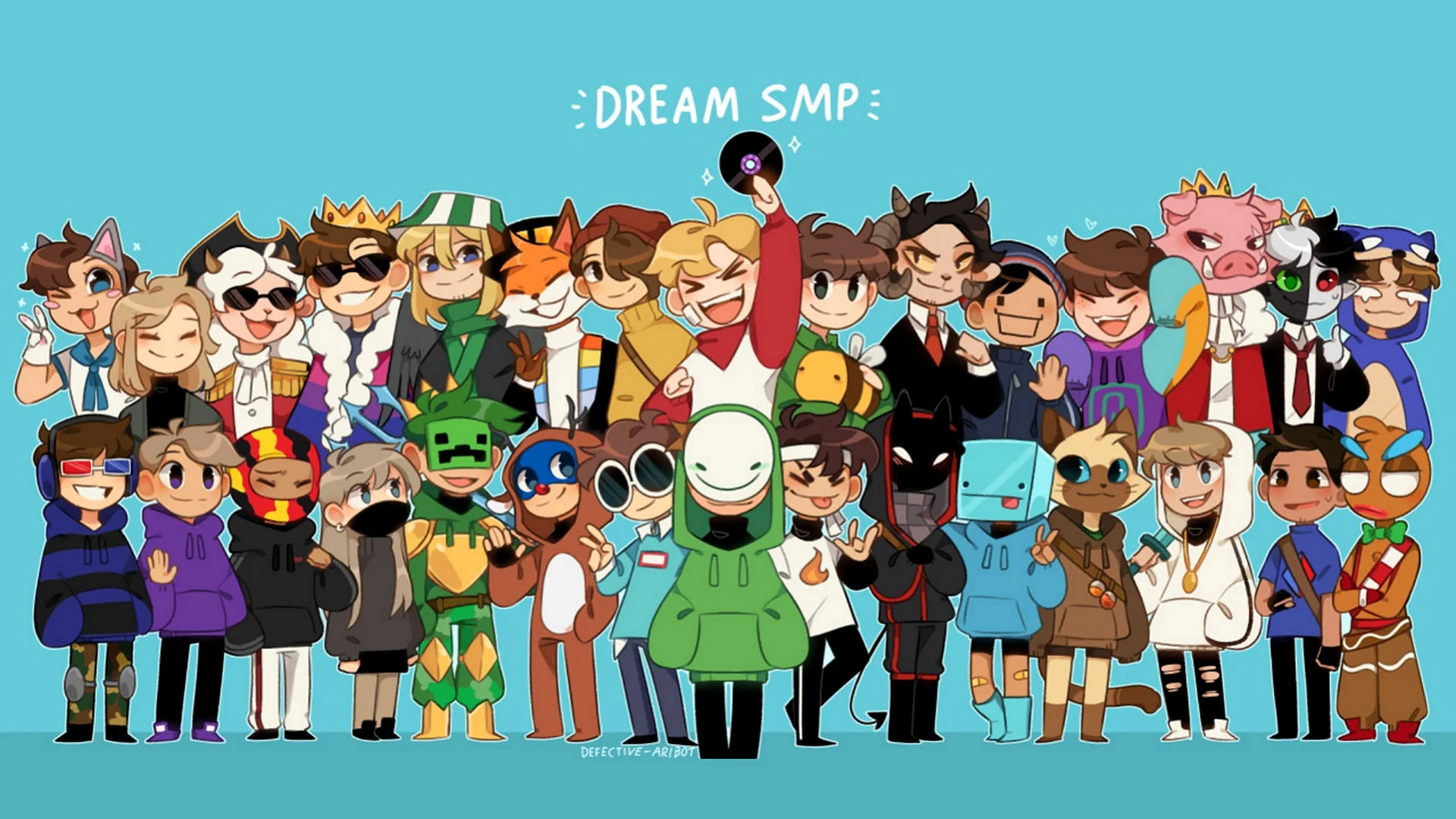 Dream Smp Members Wallpaper