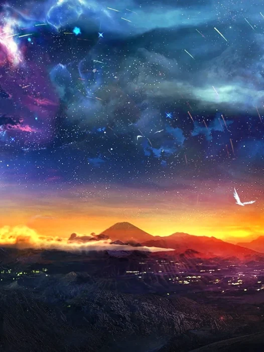 Dreamy Starry Sky Wallpaper