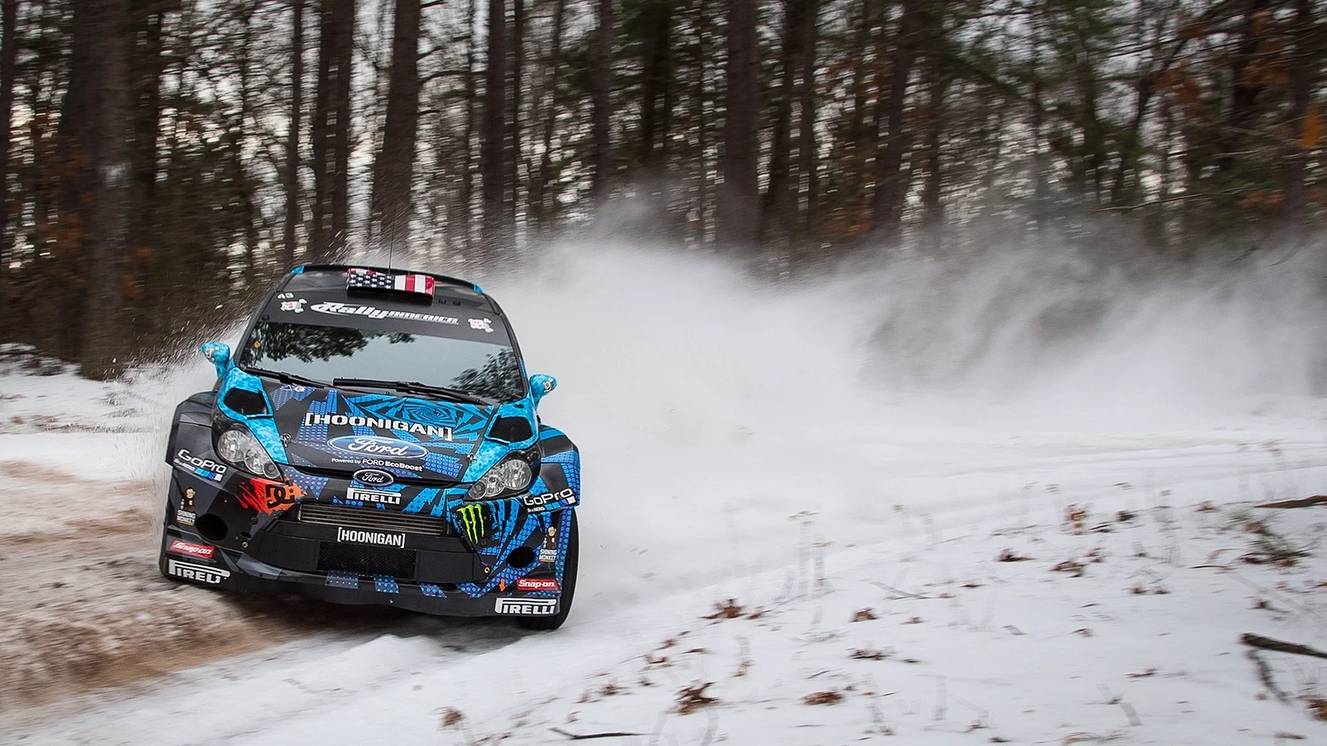 Drifting Rally Wallpaper