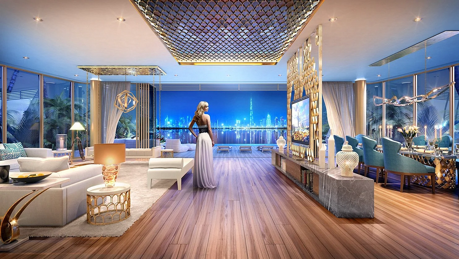 Dubai Luxury Lifestyle Wallpaper