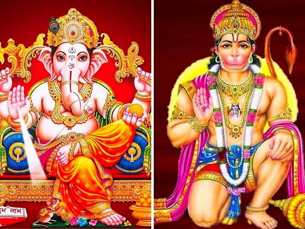 Durga Mata And Ganesh Wallpaper