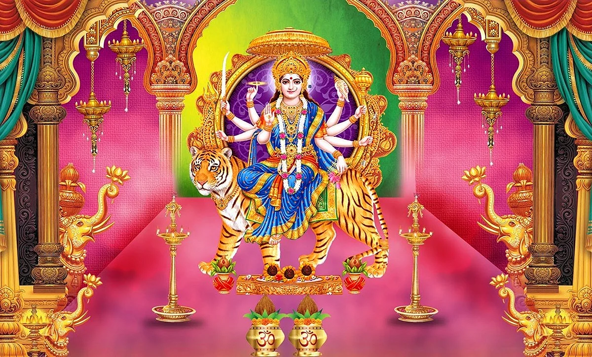 Durga Matha Wallpaper