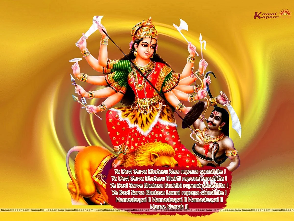 Durga Matha Wallpaper