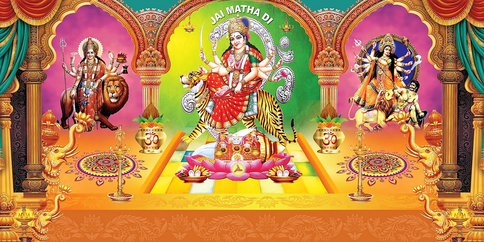 Durga Matha Wallpaper