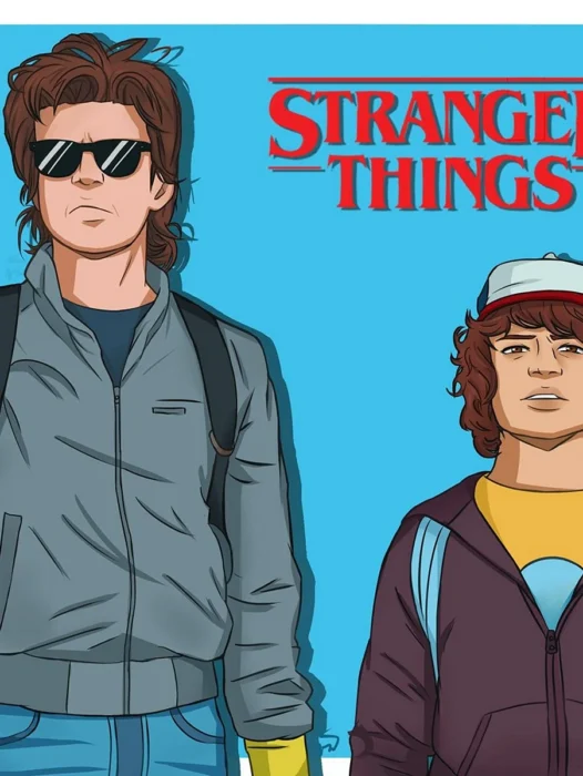 Dustin And Steve Stranger Things Wallpaper