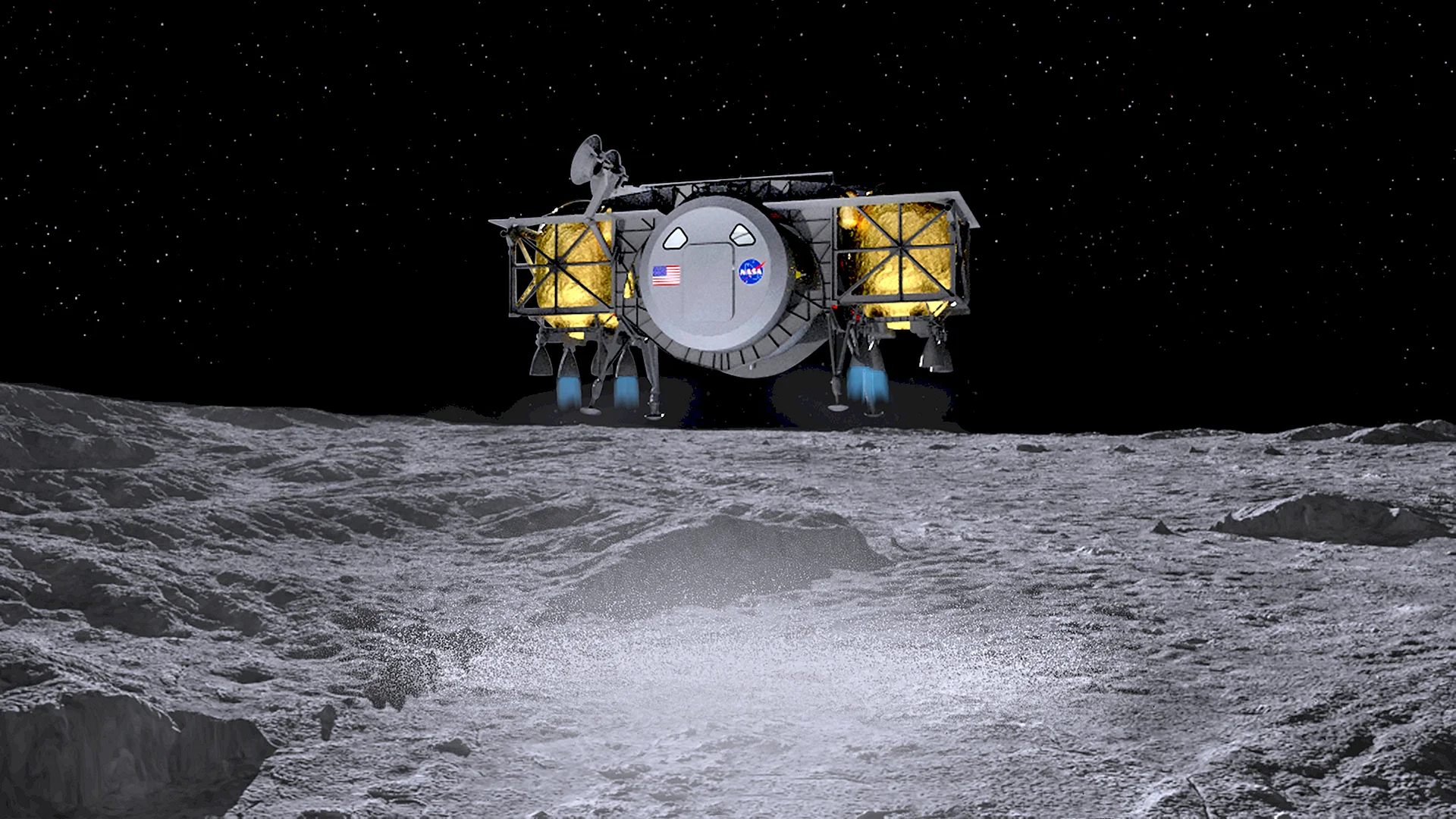 Dynetics Moon Lander Wallpaper