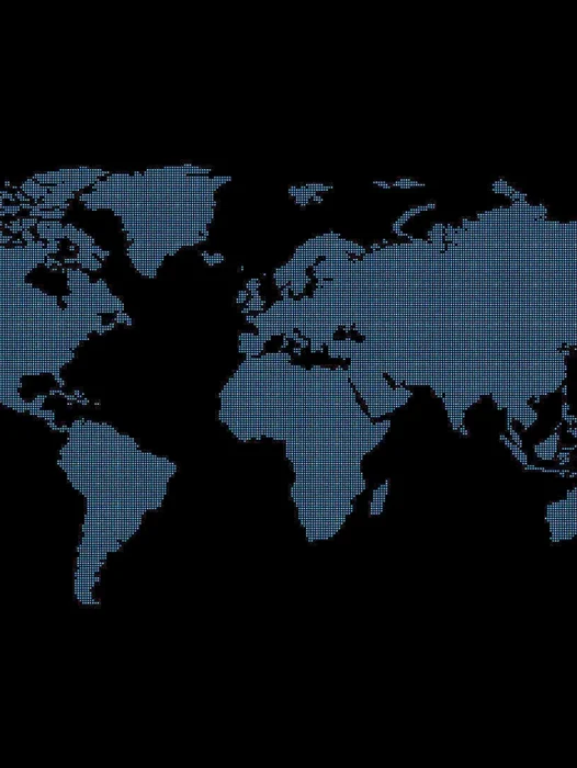 Earth Dark Map Wallpaper