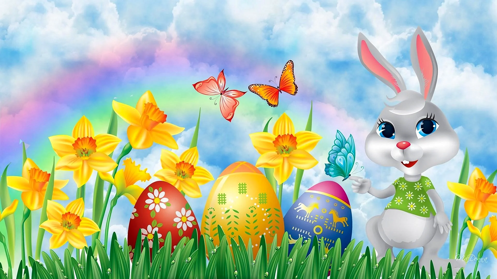 Easter Bunny Wallpaper