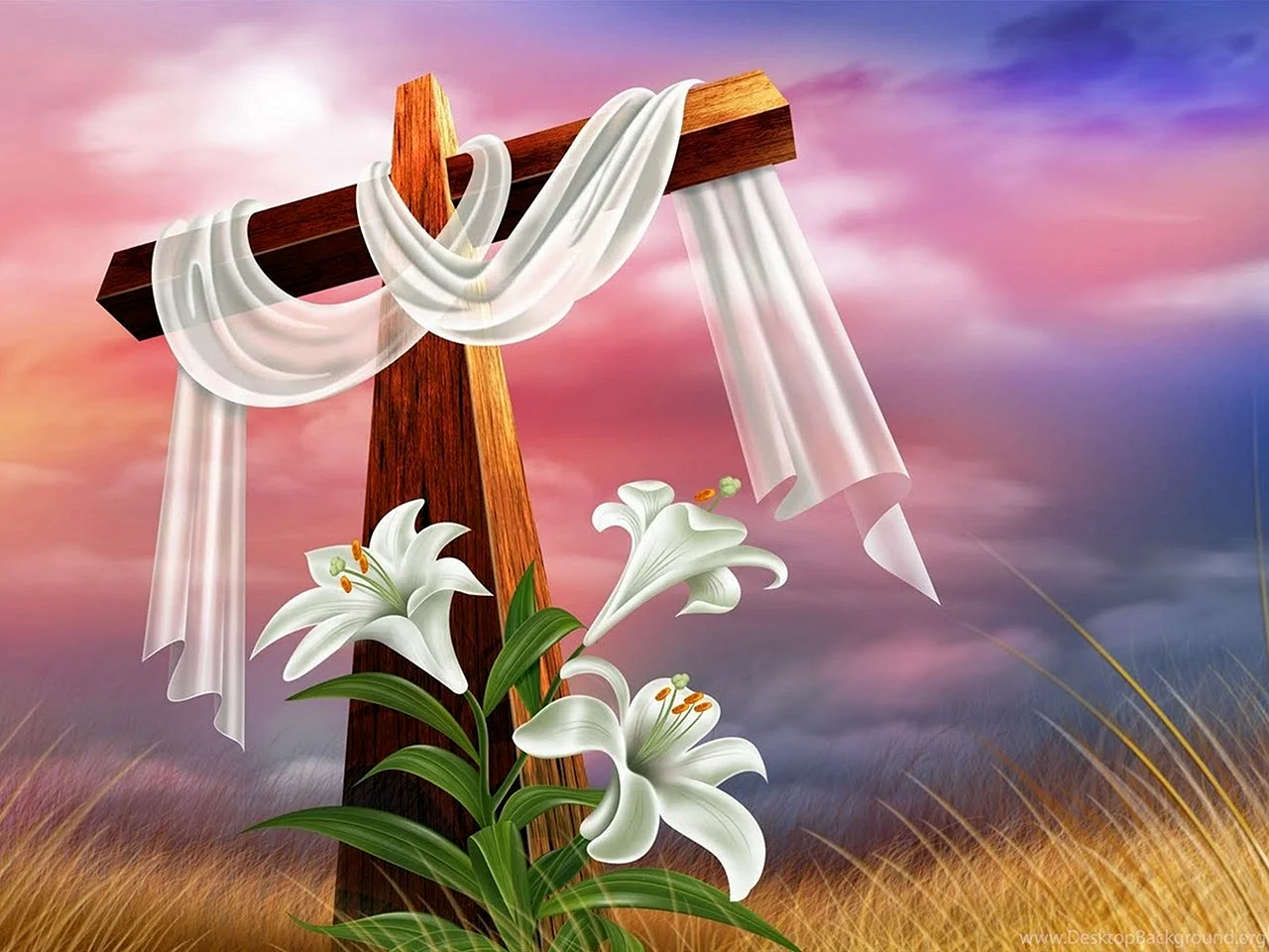 Easter Cross Wallpaper