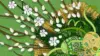 Easter Floral Vector Wallpaper