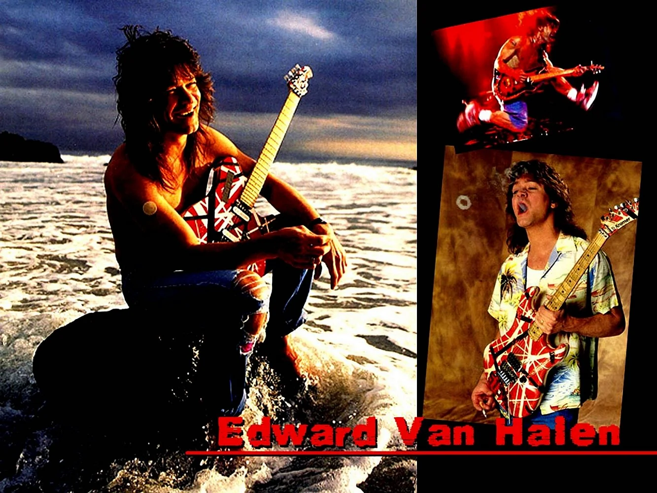 Eddie Van Halen Michael Jackson Wallpaper