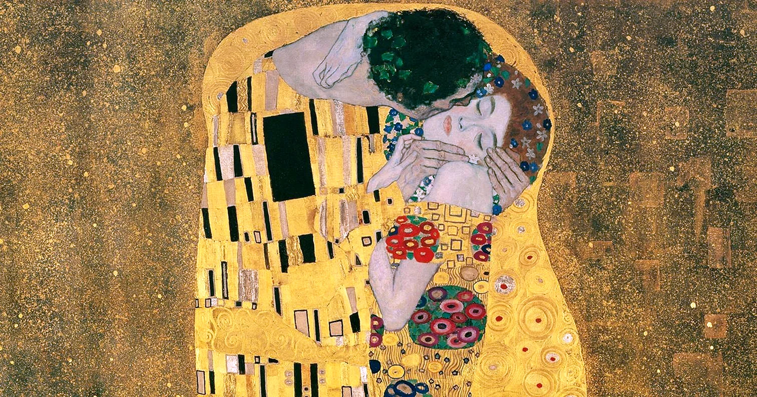El Beso Klimt Wallpaper