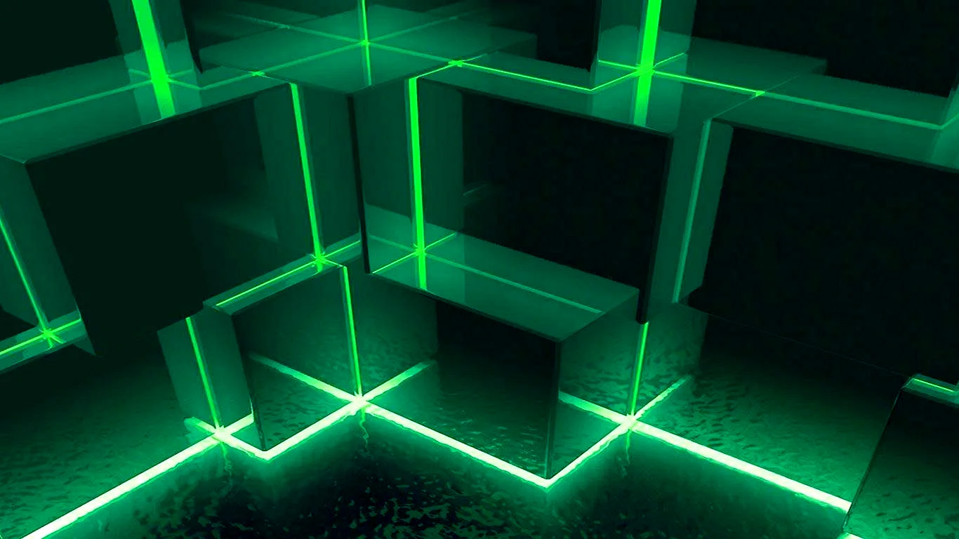 Electro Green Wallpaper