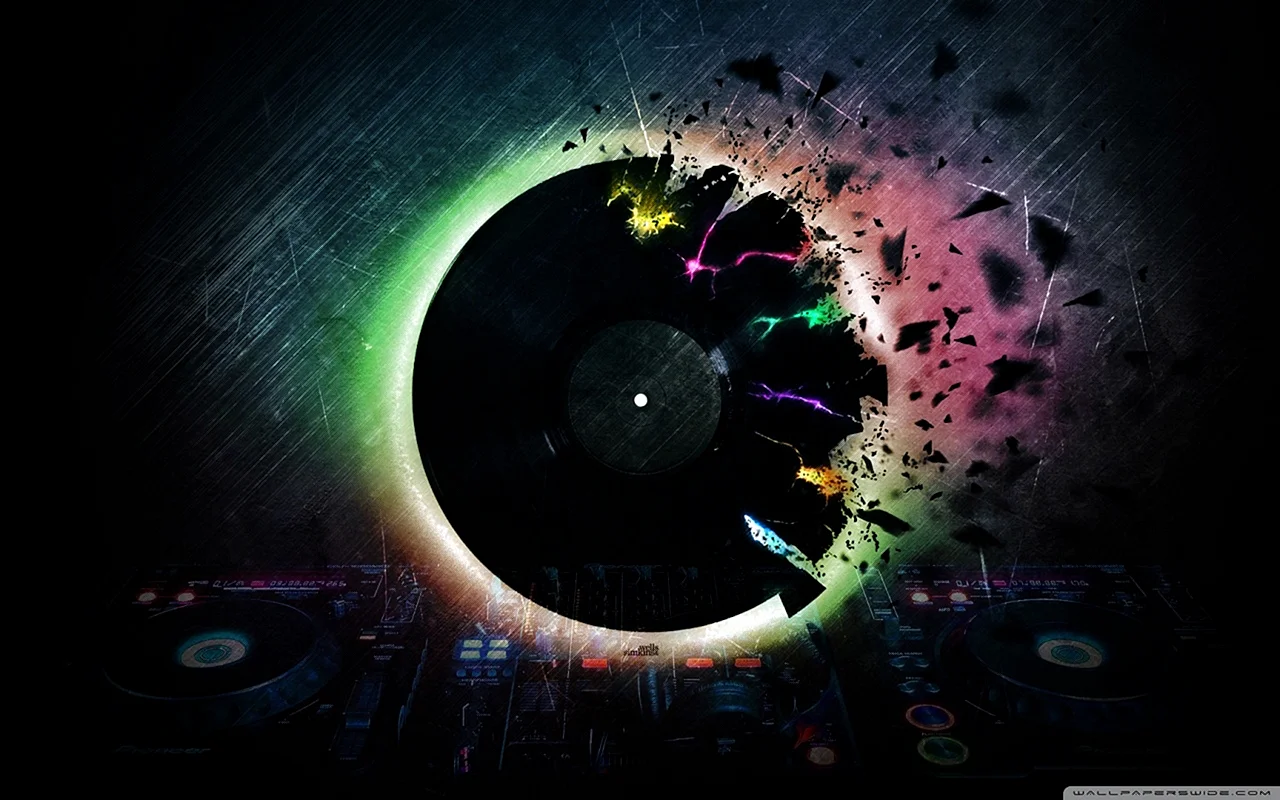 Electronic Music Wallpaper