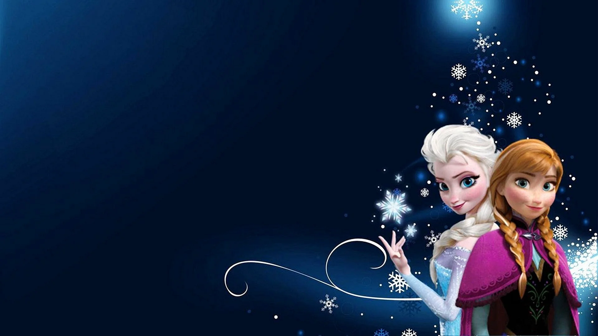 Elsa And Anna Wallpaper