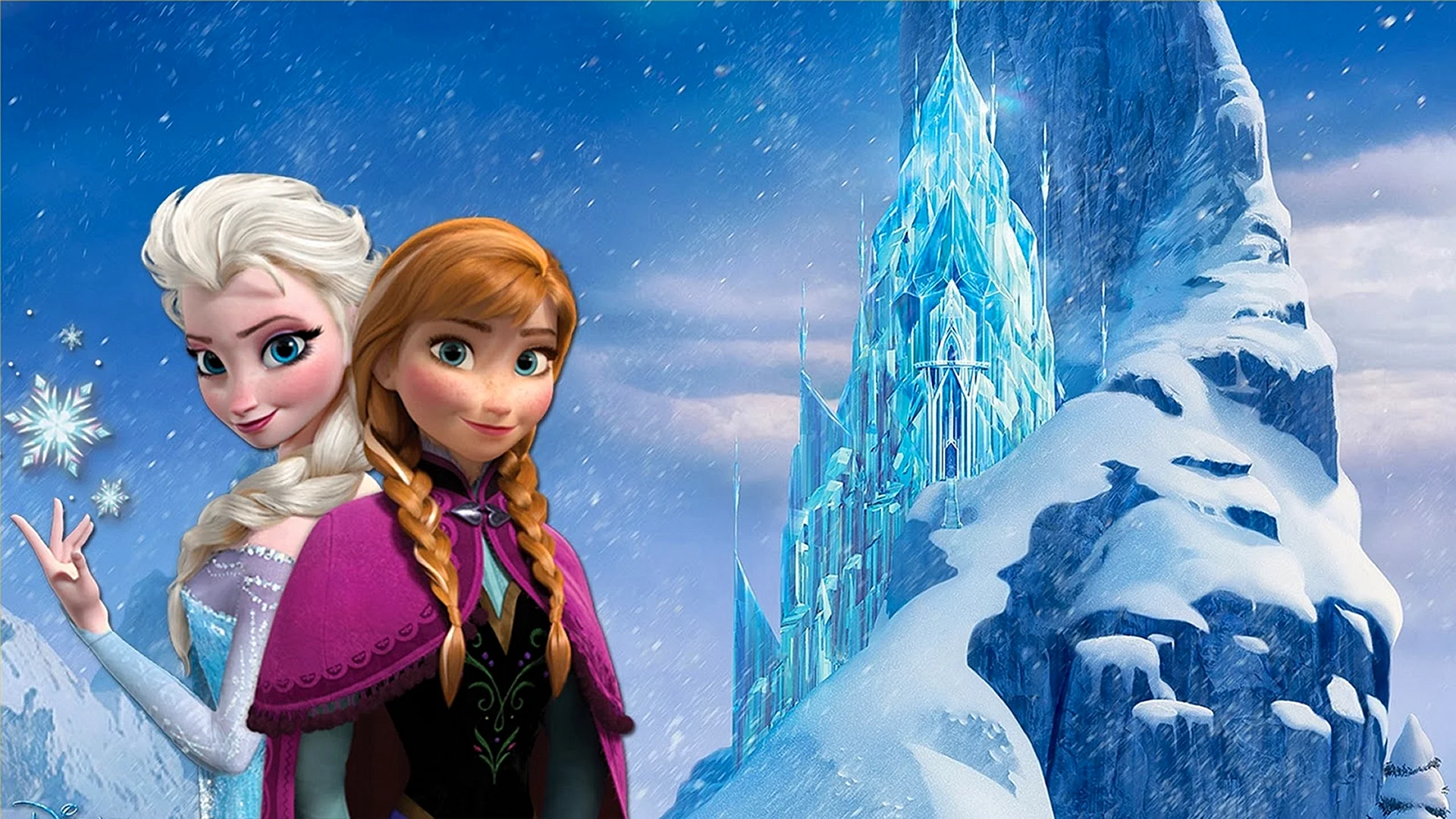 Elsa And Anna Wallpaper