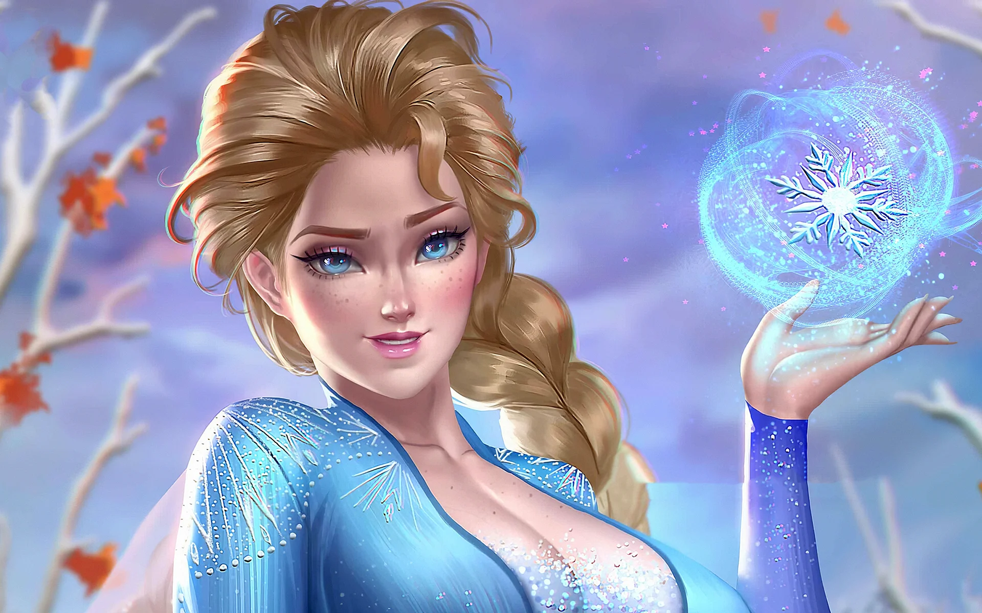 Elsa Frozen Aroma Sensei Wallpaper