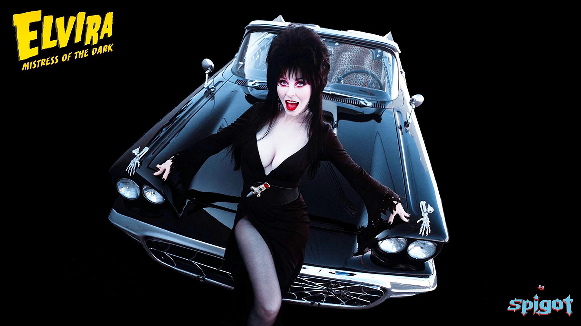 Elvira Mistress Wallpaper