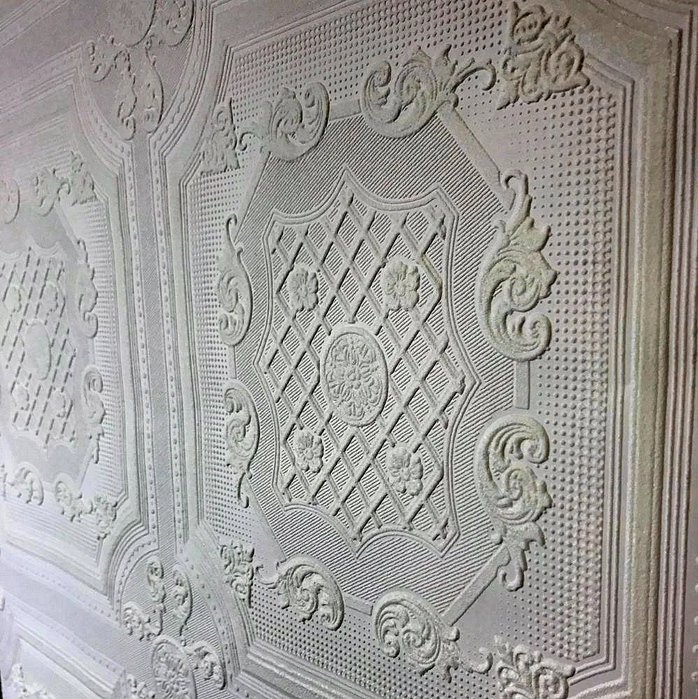 Embossed pattern White paper Wallpaper