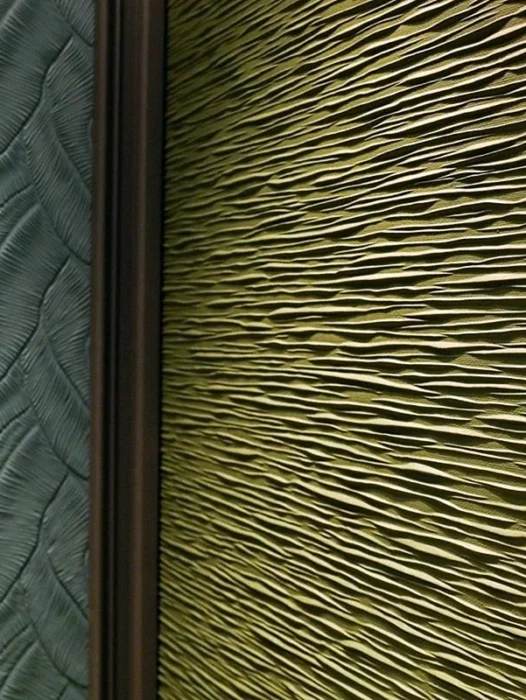 Embossed Textured Brush With Relief Wallpaper