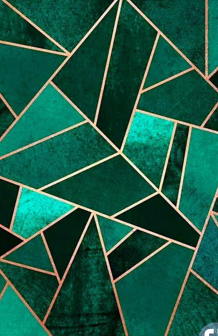 Download Emerald Green Art Deco Wallpaper - WallpapersHigh