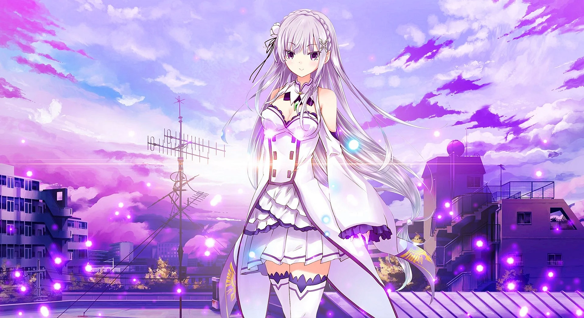 Emilia Re Zero Wallpaper