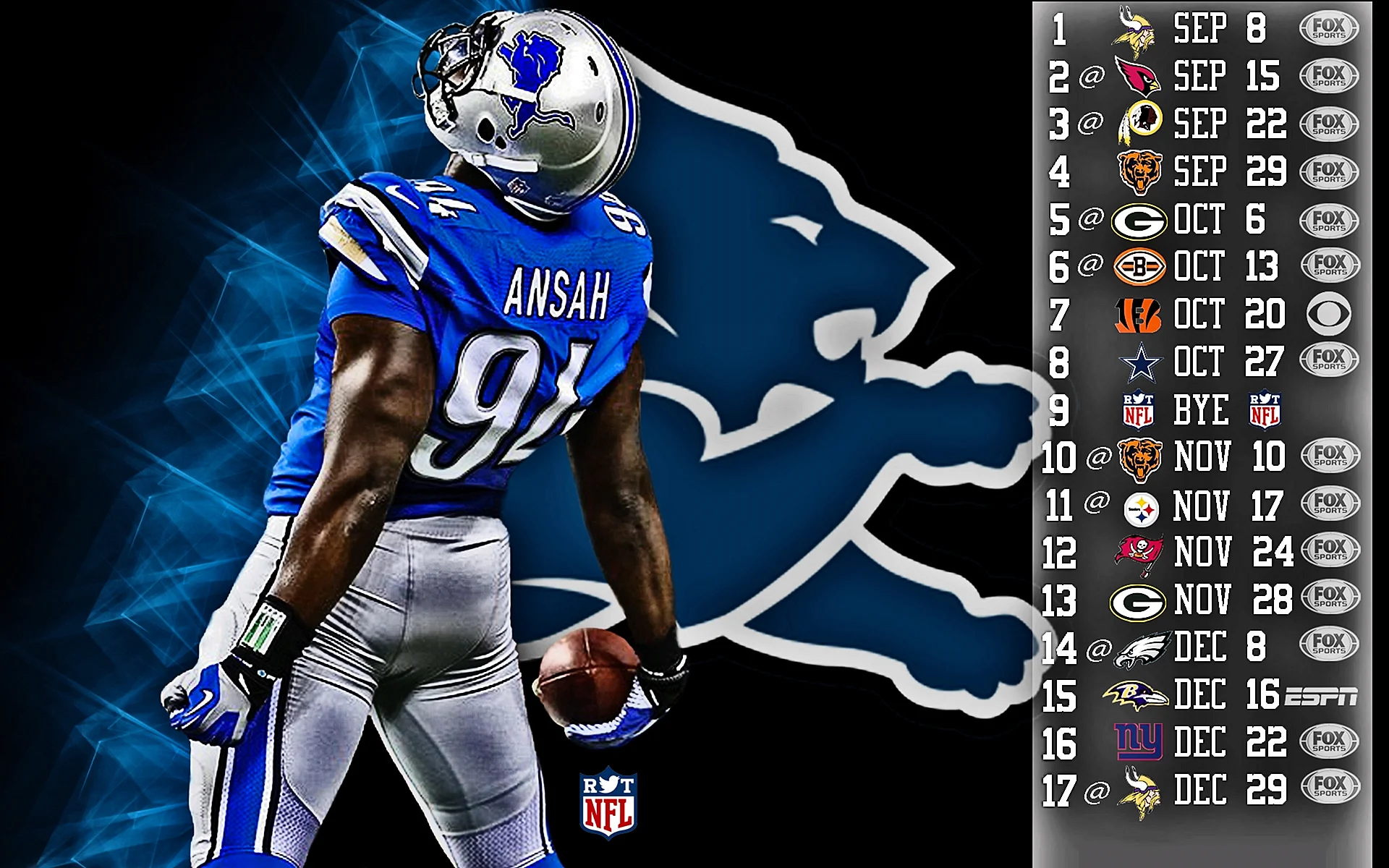 Lions Nfl Wallpapers - Free Lions Nfl Backgrounds - WallpapersHigh