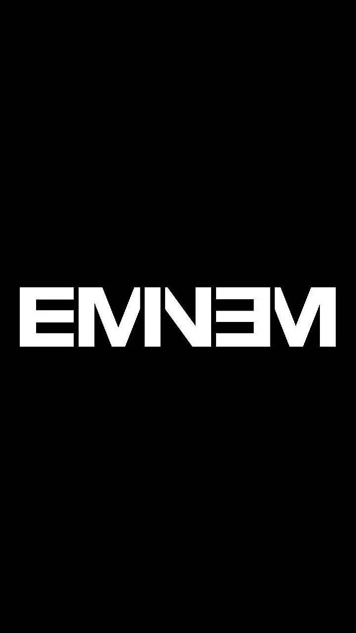 Eminem Logo Wallpaper For iPhone