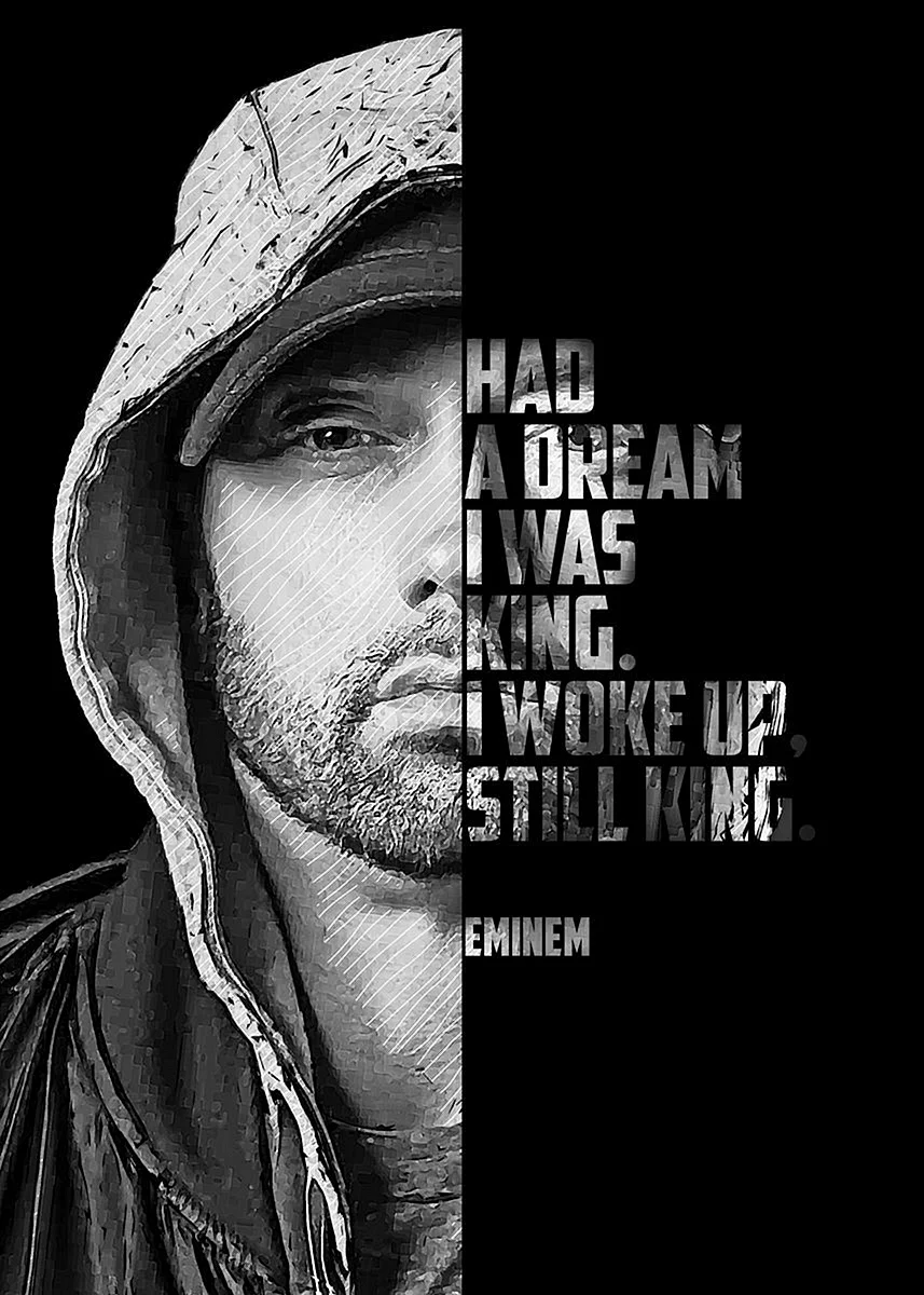 Eminem Poster Wallpaper For iPhone