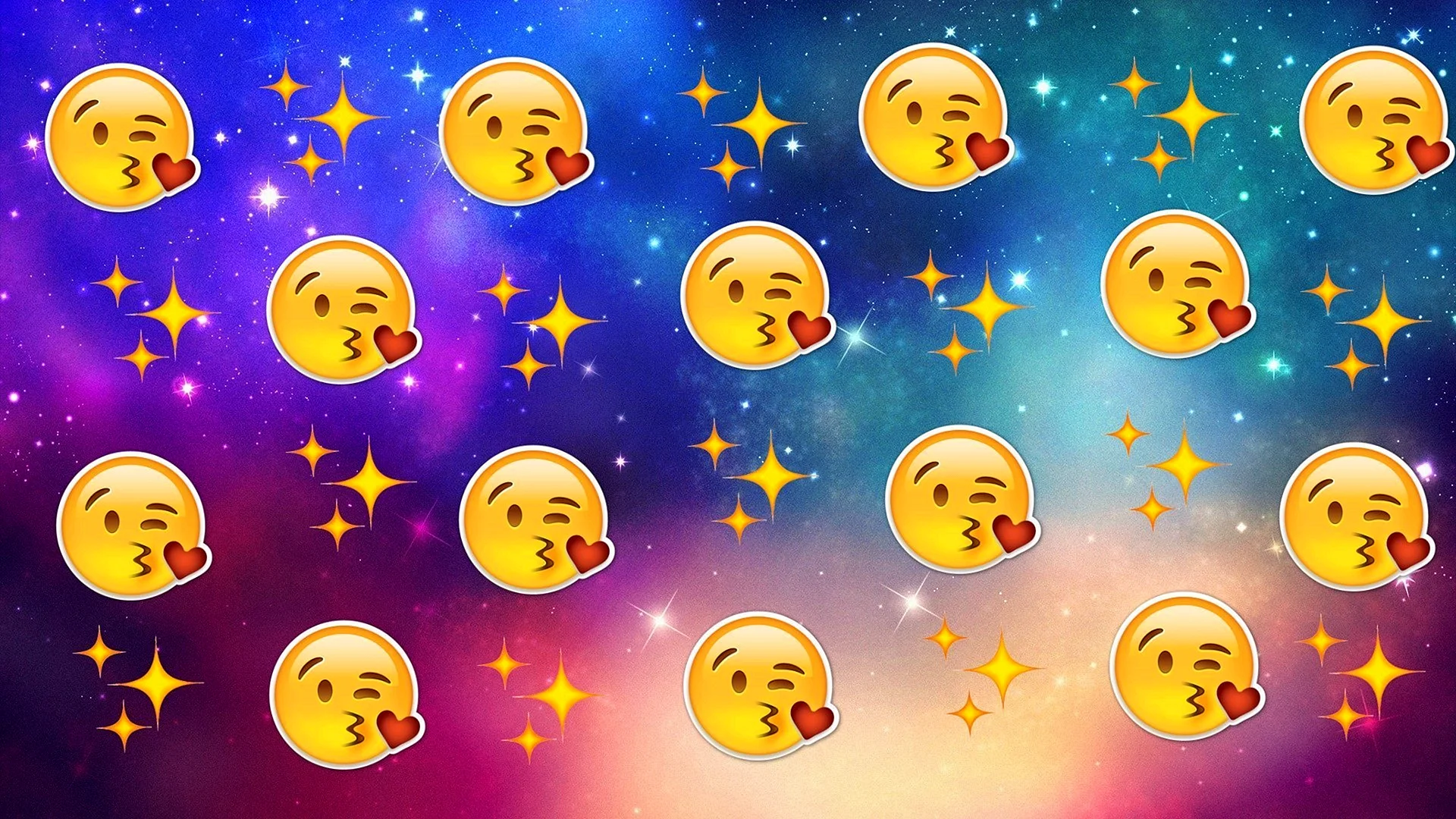 Emojis Background Wallpaper
