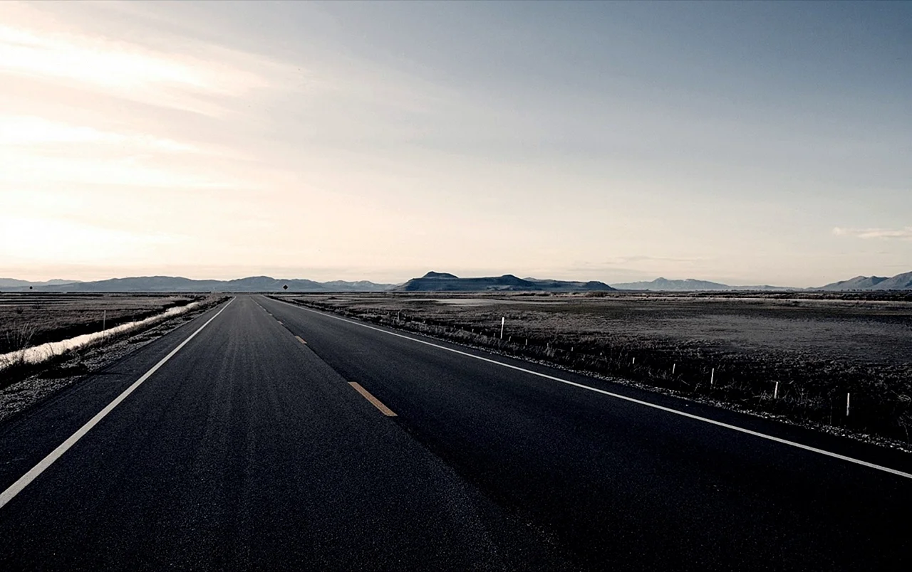 Empty Road Wallpaper