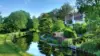 England Canal Landscape Wallpaper