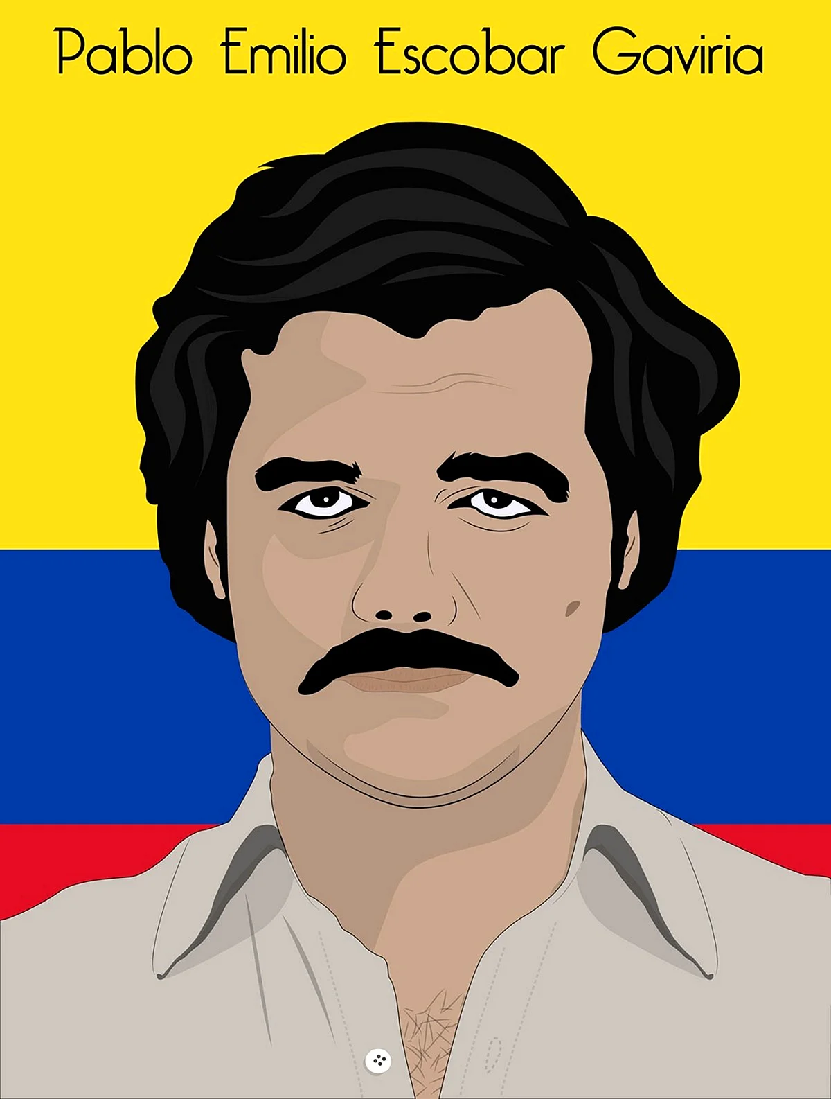 Escobar Vector Wallpaper For iPhone