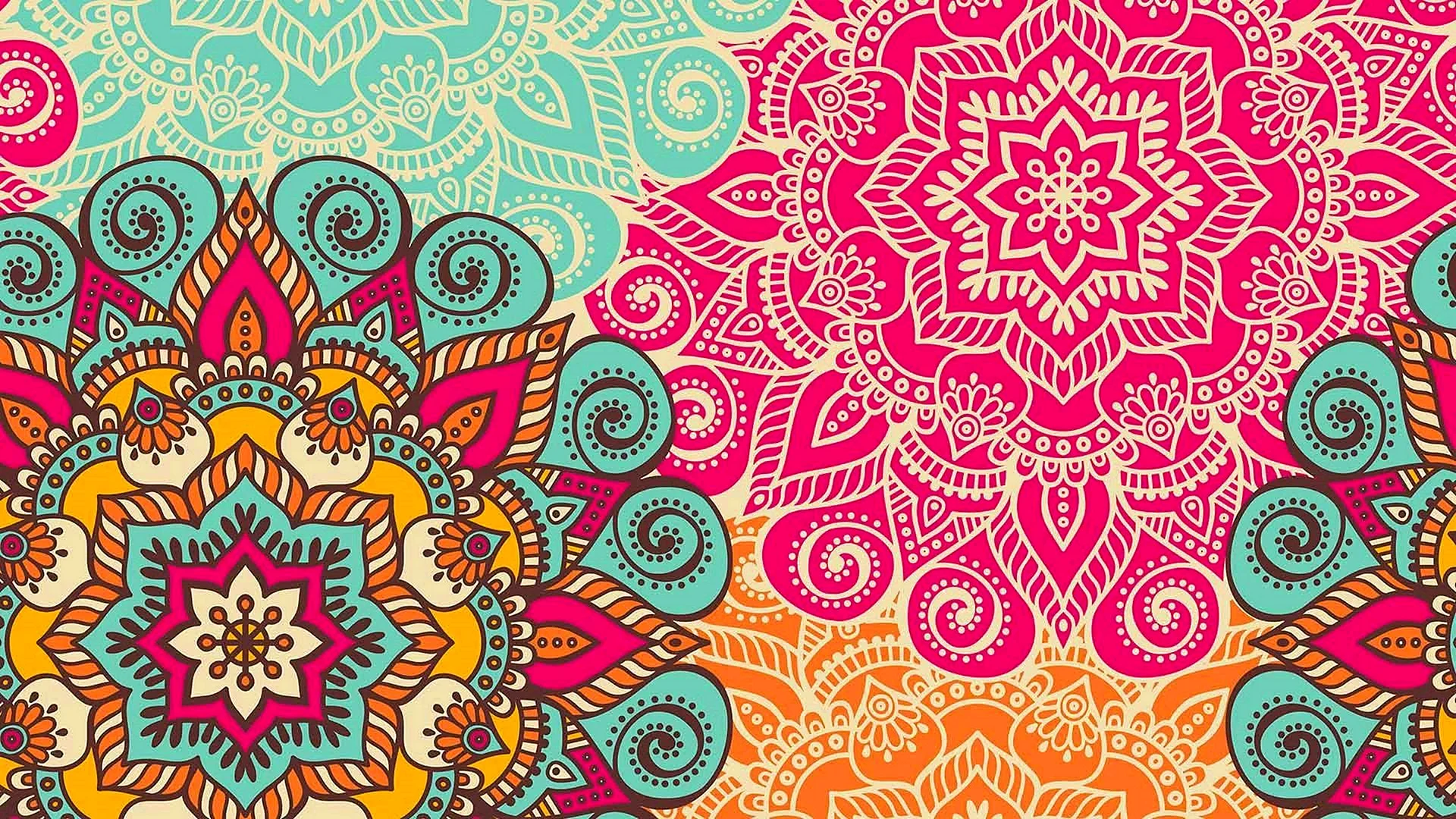 Ethnic pattern Wallpaper