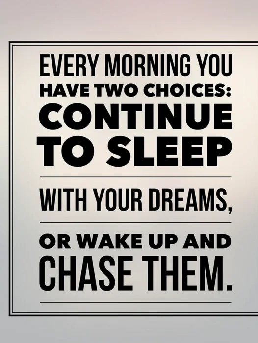Every Morning You Have Two Choices Wallpaper
