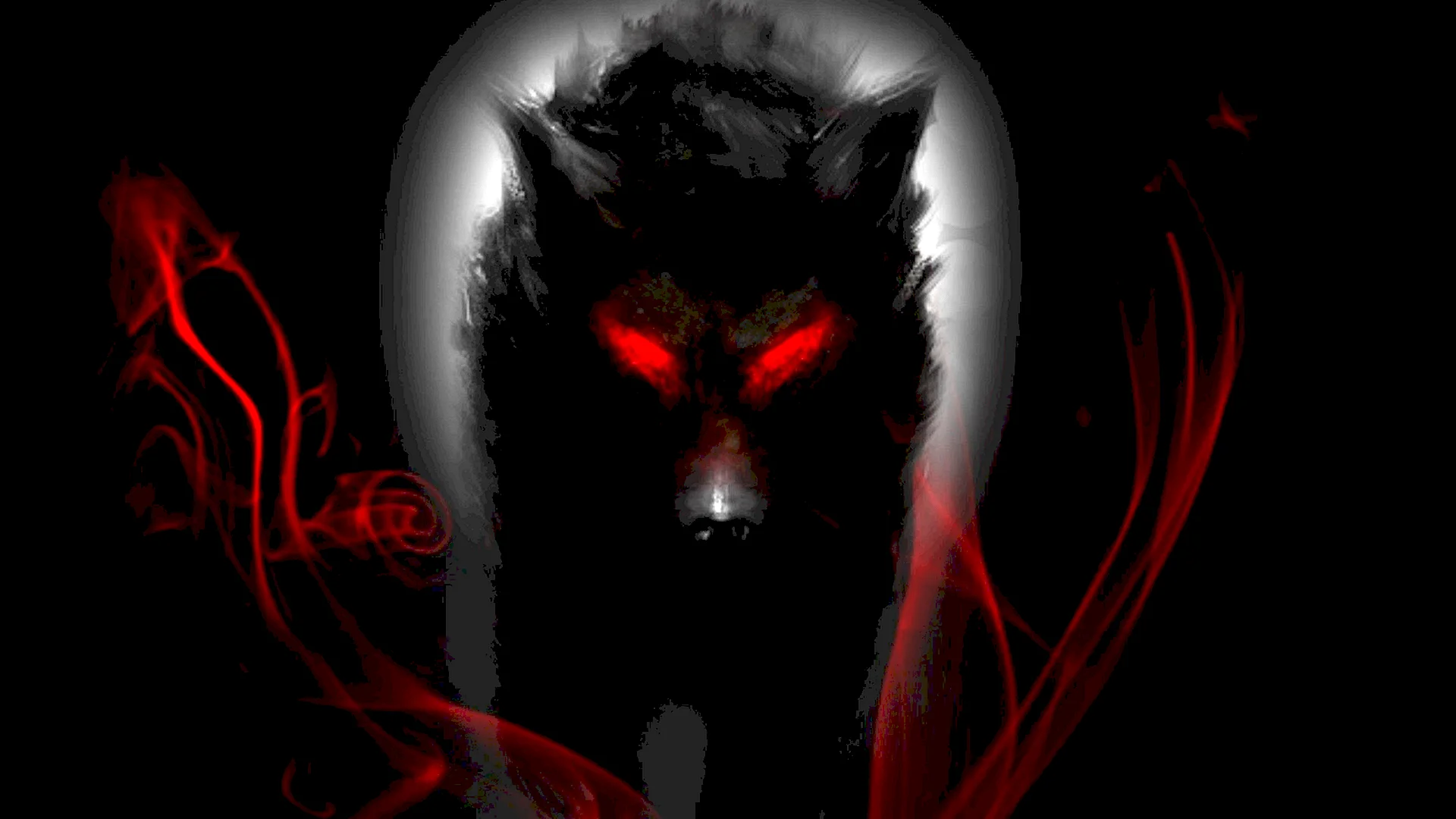 Evil Wolf Wallpaper