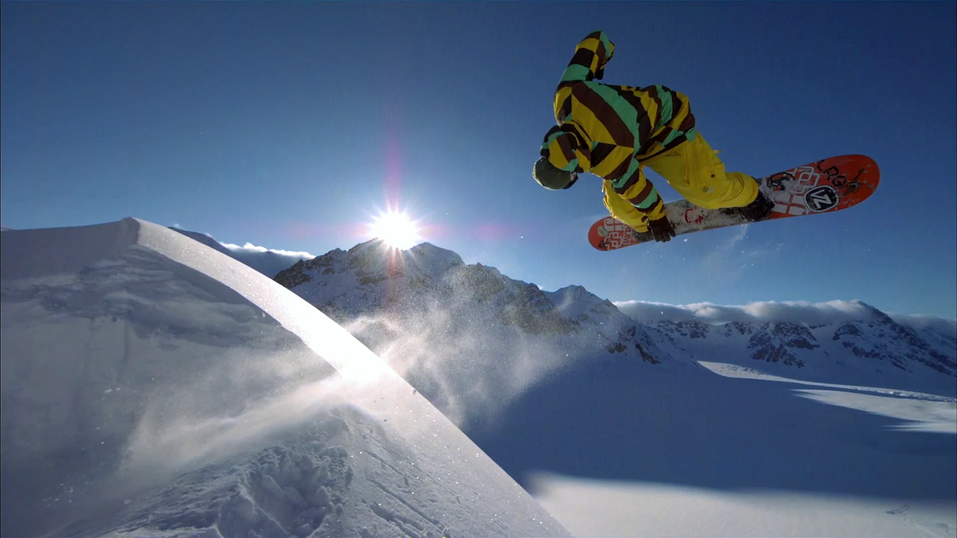 Extreme Snowboard Wallpaper