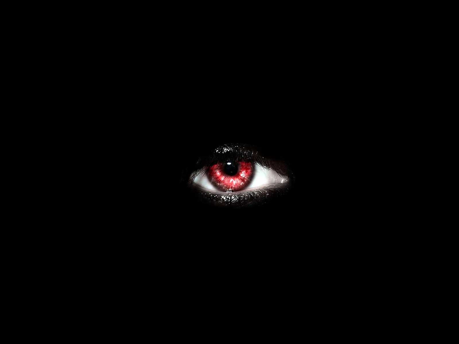 Eye in Black Wallpaper