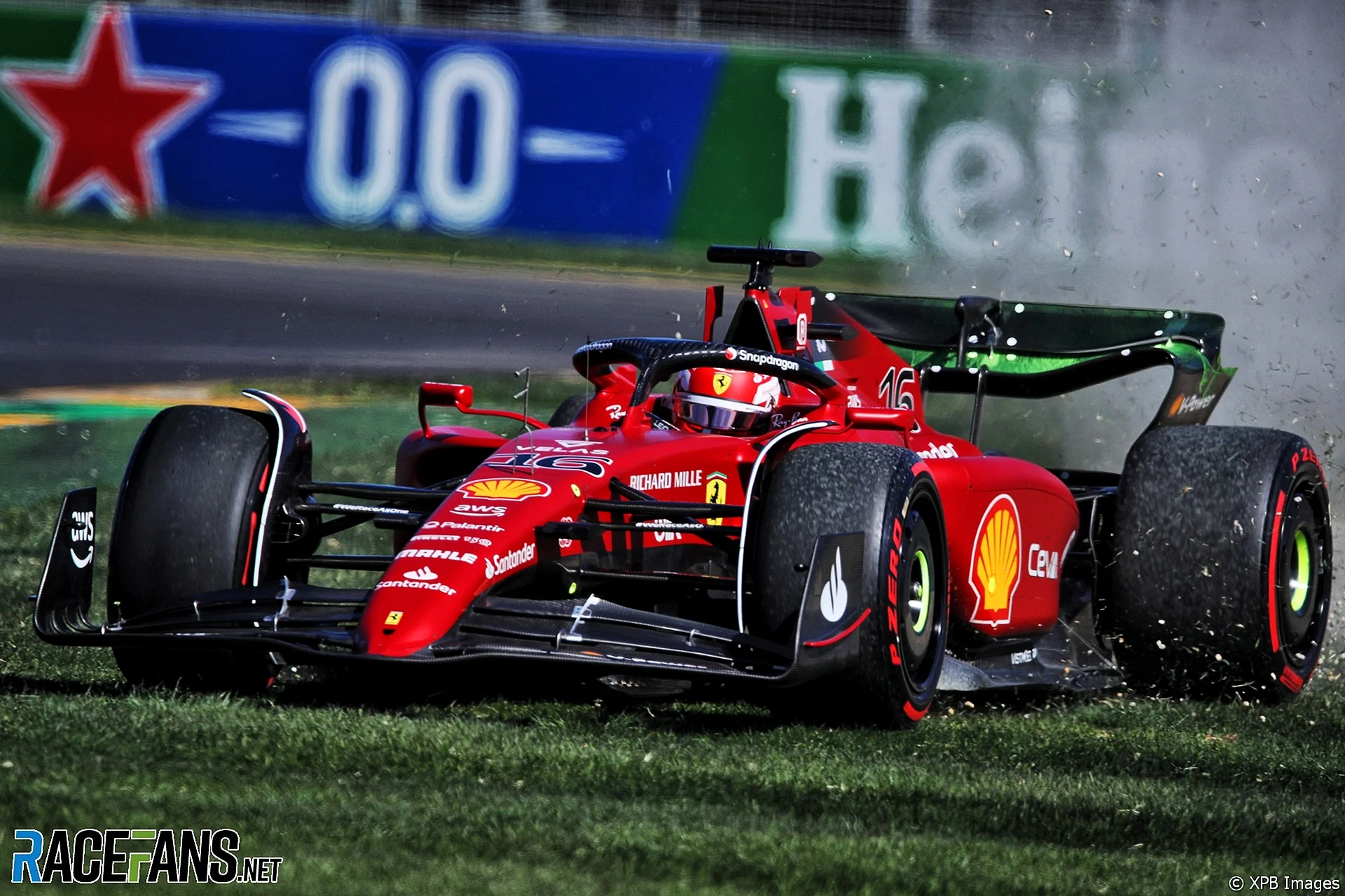 F1 Ferrari Charles Wallpaper