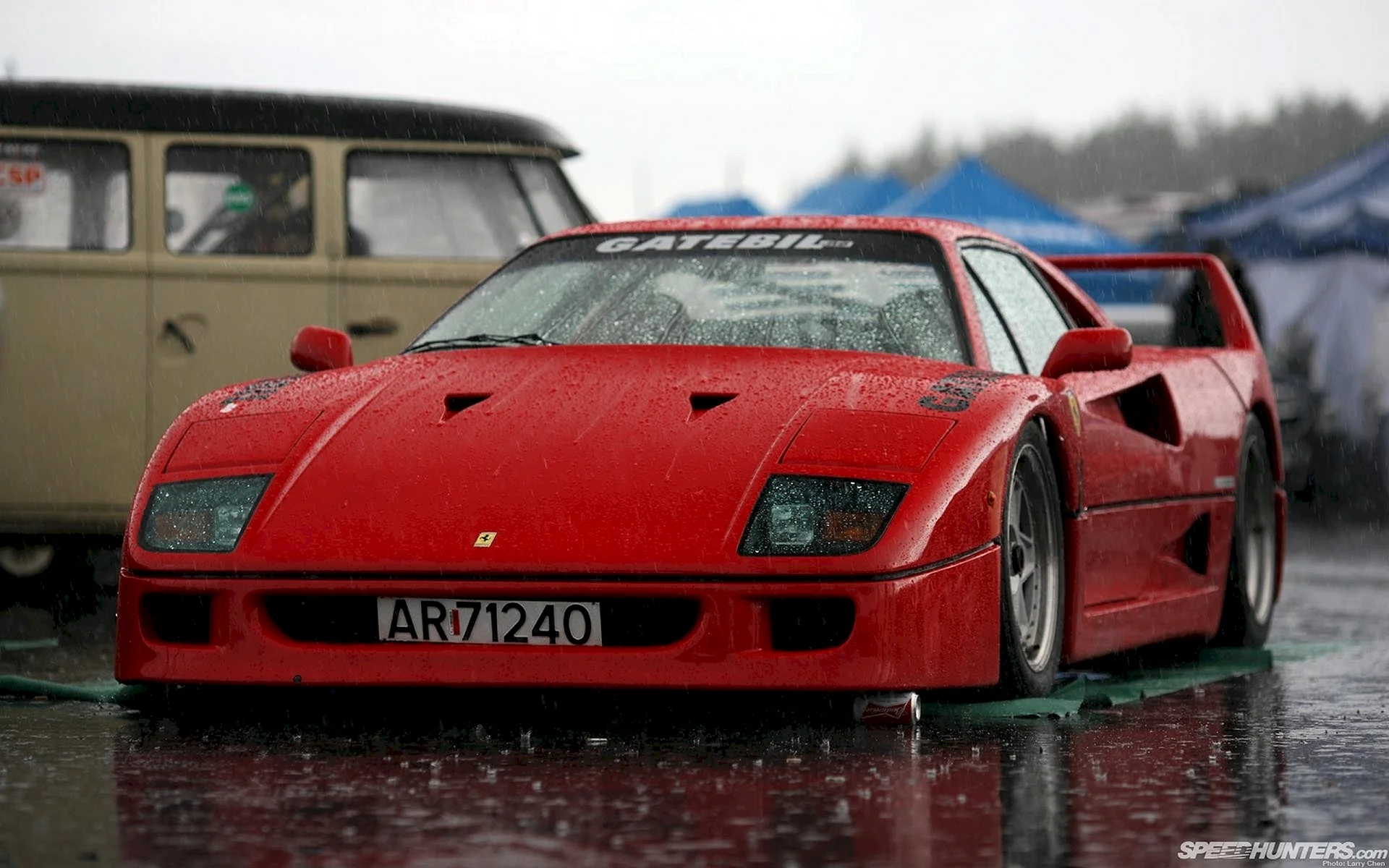 F40 Ferrari HD Wallpaper