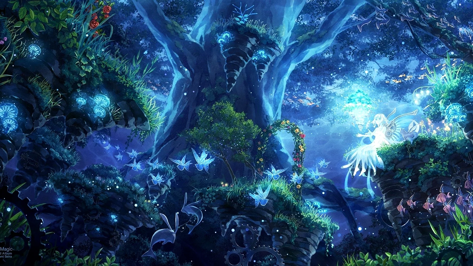 Fairy Forest 4л Wallpaper