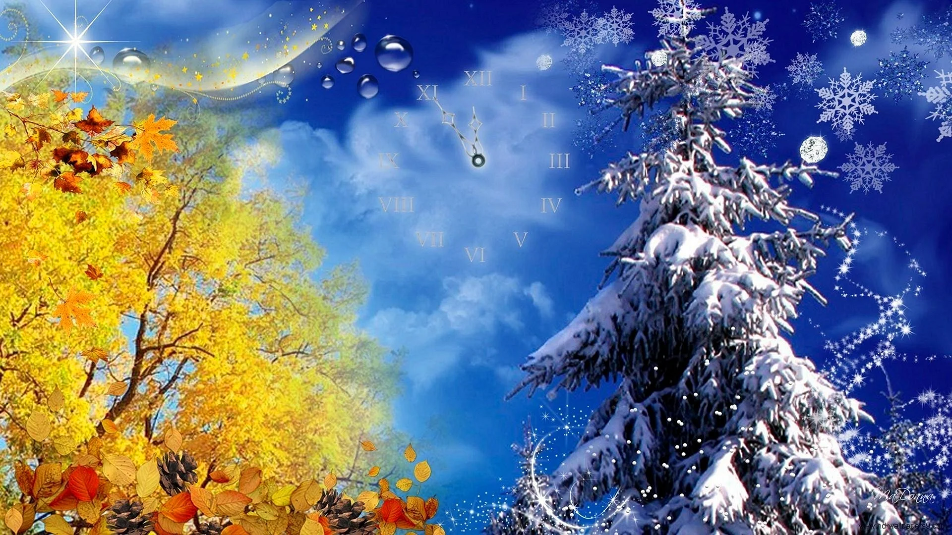 Fall And Winter Wallpaper
